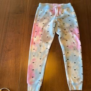 T2 Love Tie Dye Sweatpants - Size 8